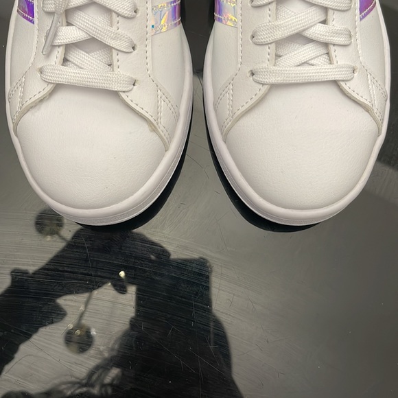 ADIDAS NEO WHITE FASHION RUNNING SNEAKERS WOMENS SIZE 7 - Picture 8 of 16